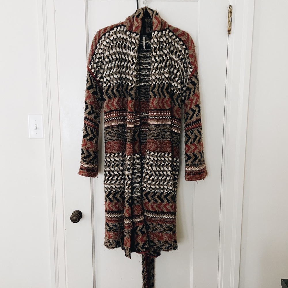 Free People Long Cardigan